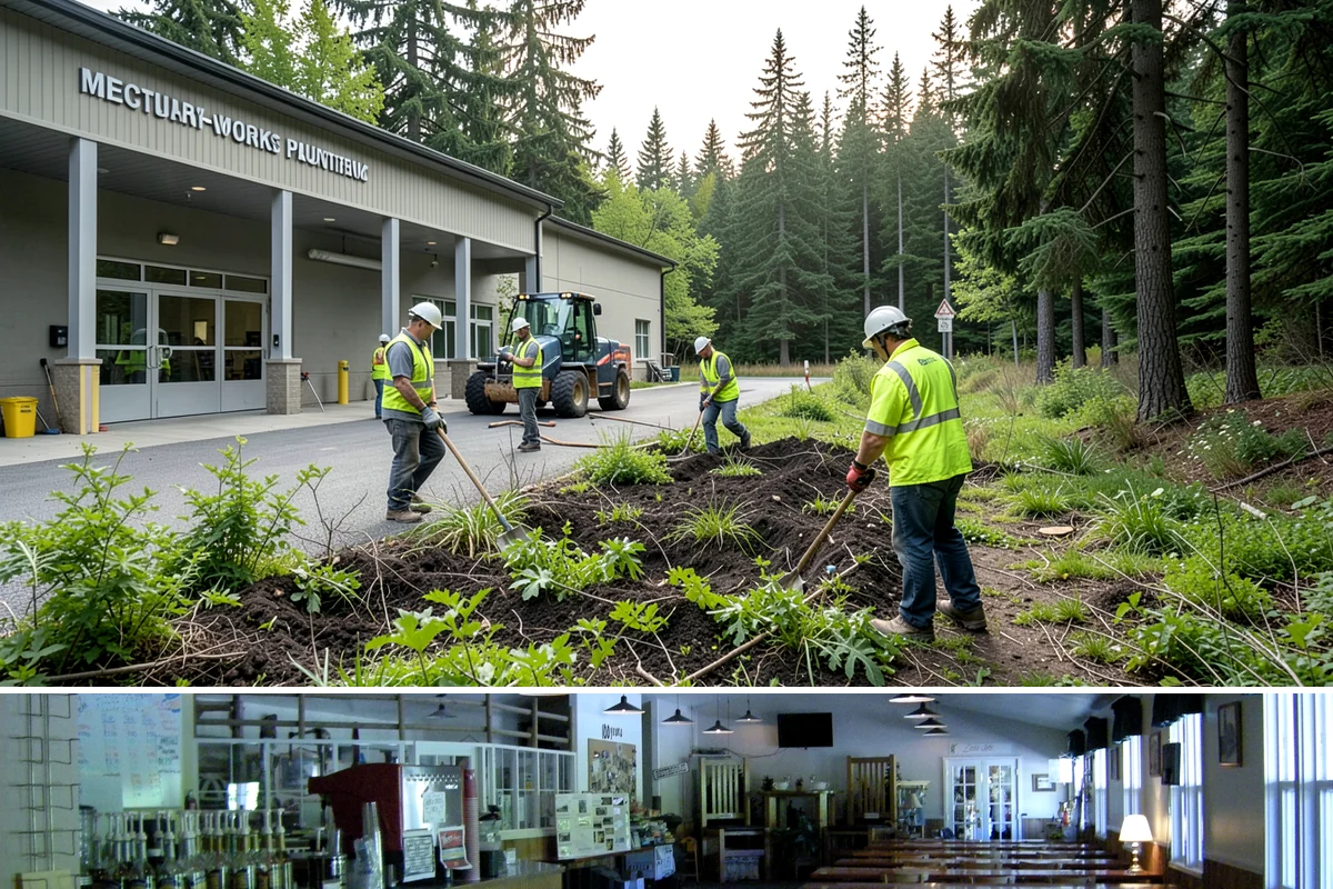 Baseball Field Maintenance in Black Diamond, King County, WA - Intensive grooming runs through the spring and summer season, with edge and clay renovation during the winter off-season.
