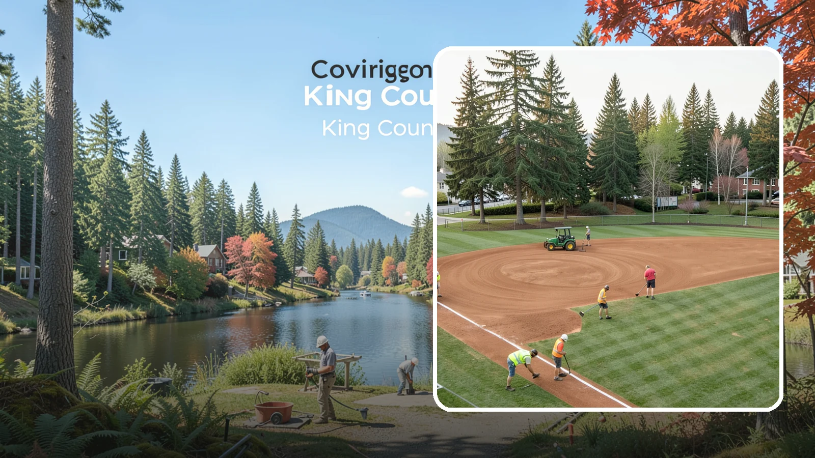 Baseball Field Maintenance in Covington, King County, WA - Infield and turf maintenance for public ball fields that delivers safe, consistent, and game-ready diamonds.
