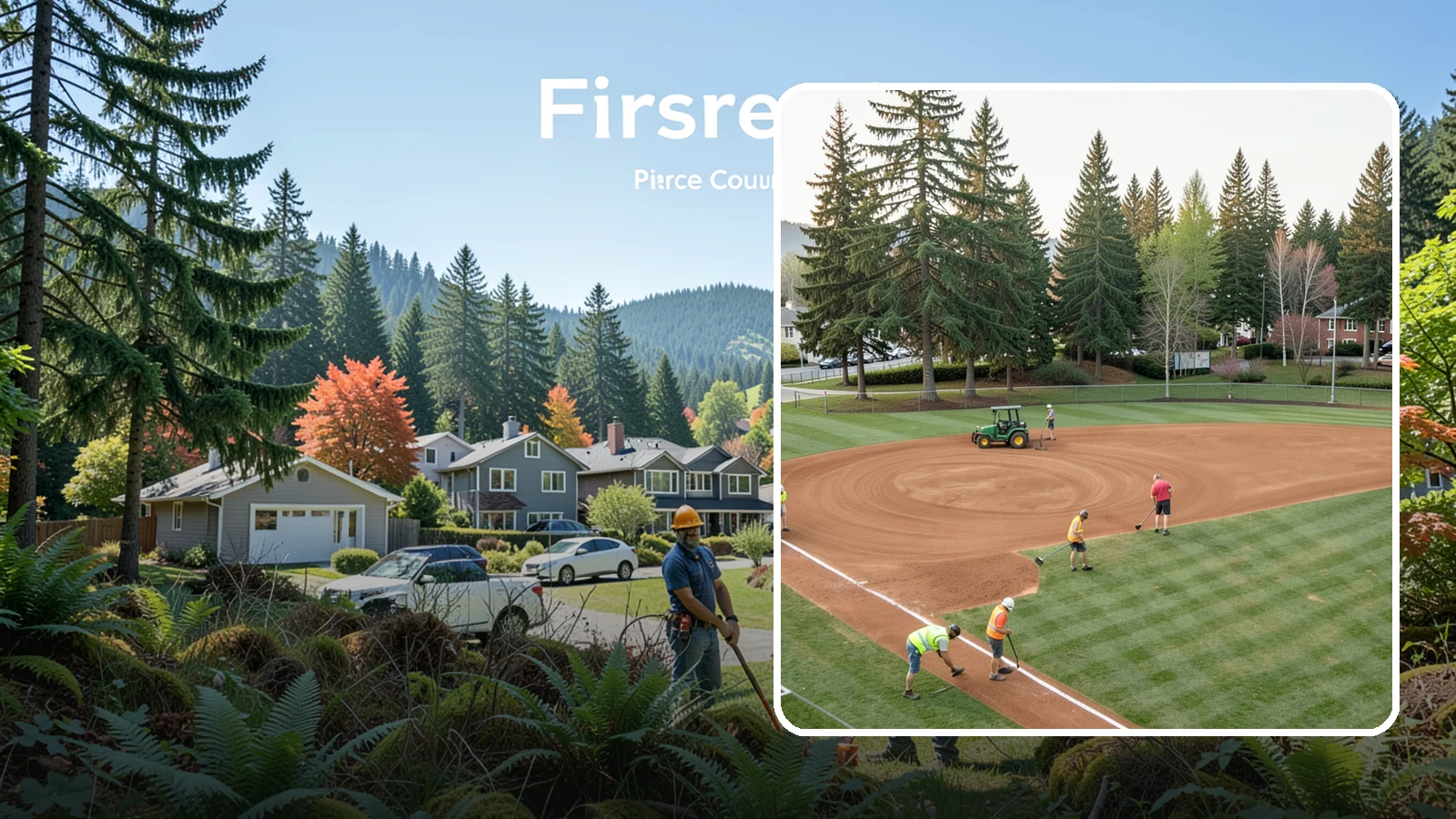 Baseball Field Maintenance in Fircrest, Pierce County, WA - Infield and turf maintenance for public ball fields that delivers safe, consistent, and game-ready diamonds.