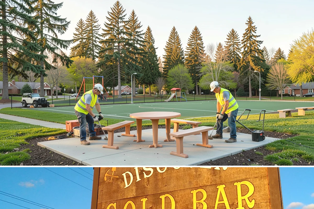 Baseball Field Maintenance in Gold Bar, Snohomish County, WA - Intensive grooming runs through the spring and summer season, with edge and clay renovation during the winter off-season.