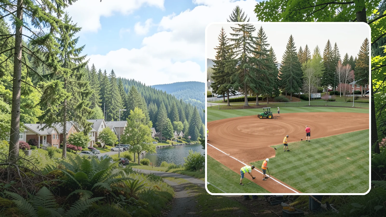 Baseball Field Maintenance in Lake Forest Park, King County, WA - Infield and turf maintenance for public ball fields that delivers safe, consistent, and game-ready diamonds.