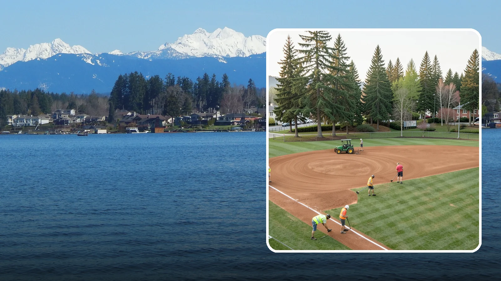 Baseball Field Maintenance in Lake Stevens, Snohomish County, WA - Infield and turf maintenance for public ball fields that delivers safe, consistent, and game-ready diamonds.
