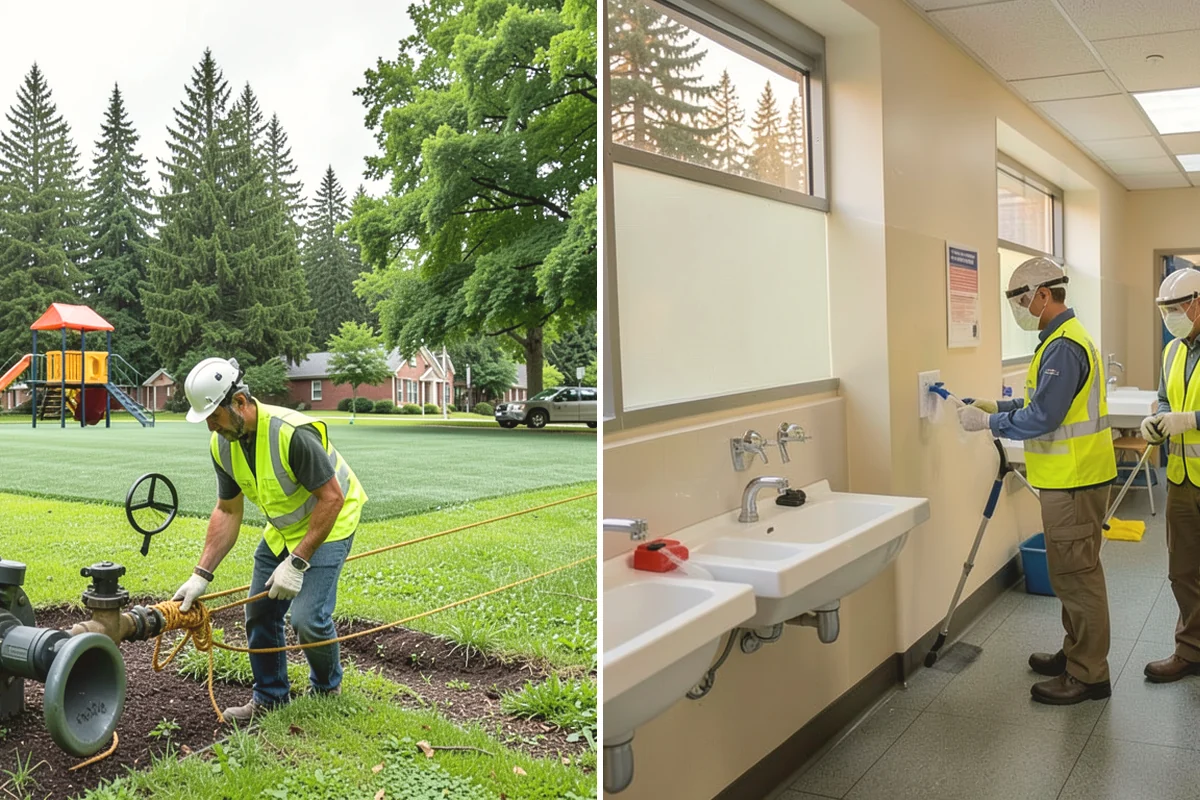 Baseball Field Maintenance in Mill Creek, Snohomish County, WA - Inspect infield skin, mound, turf, and edges on each field