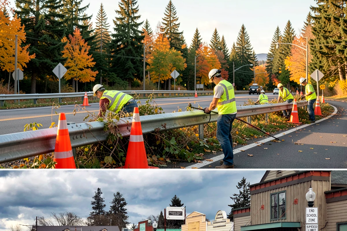 Baseball Field Maintenance in Roy, Pierce County, WA - Intensive grooming runs through the spring and summer season, with edge and clay renovation during the winter off-season.