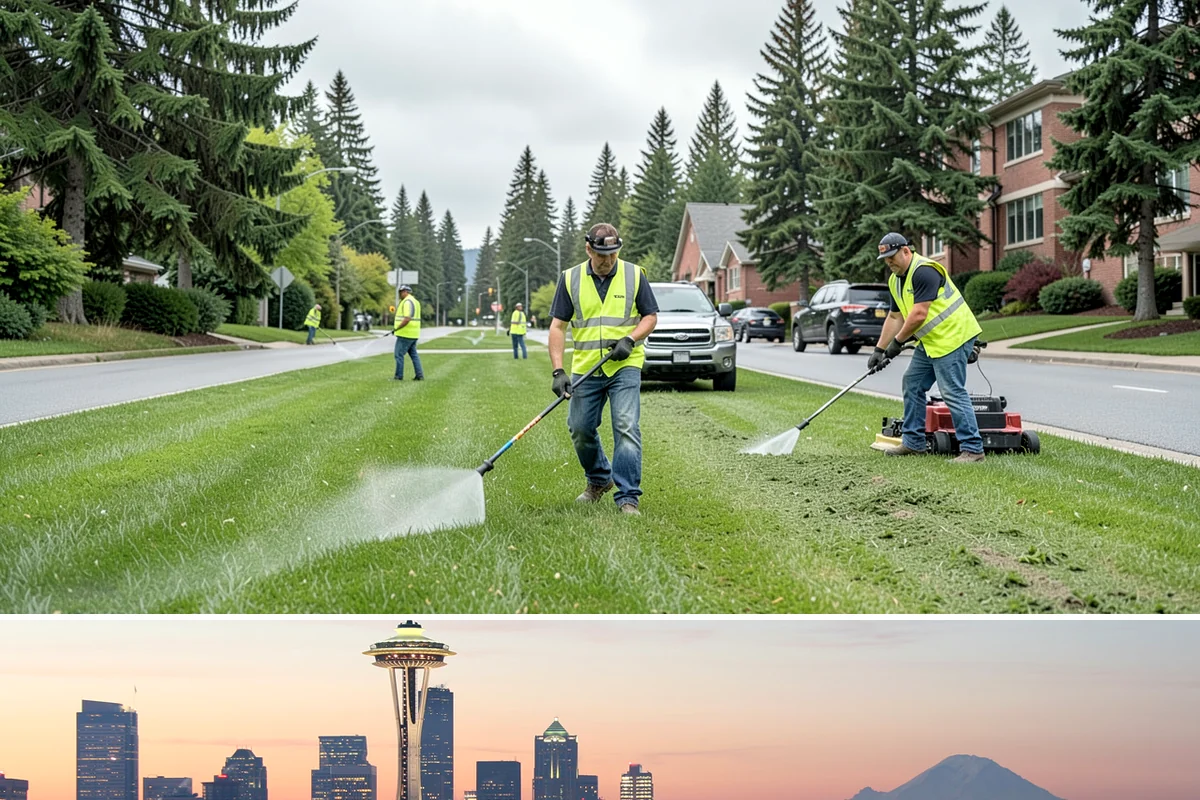 Baseball Field Maintenance in Seattle, King County, WA - Intensive grooming runs through the spring and summer season, with edge and clay renovation during the winter off-season.