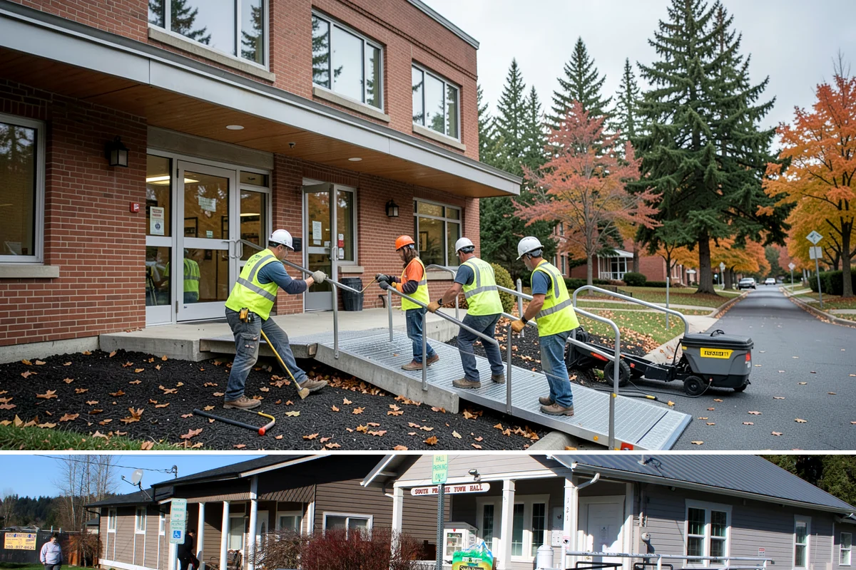 Baseball Field Maintenance in South Prairie, Pierce County, WA - Intensive grooming runs through the spring and summer season, with edge and clay renovation during the winter off-season.