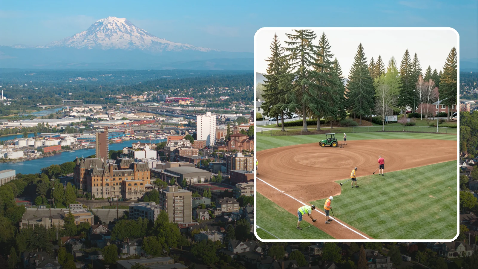 Baseball Field Maintenance in Tacoma, Pierce County, WA - Infield and turf maintenance for public ball fields that delivers safe, consistent, and game-ready diamonds.