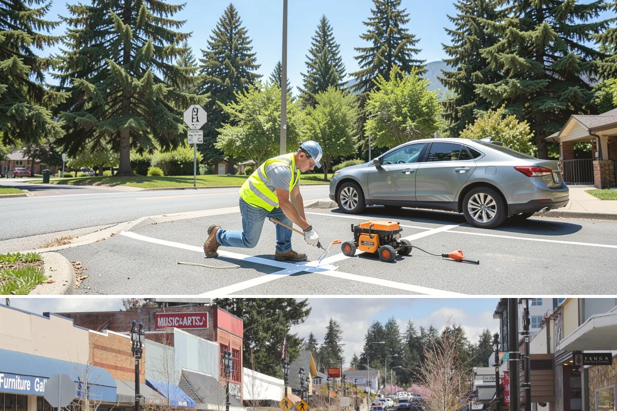 Basketball Court Cleaning in Bothell, King County, WA - Cleaning is most effective from spring through fall, with a pre-season wash recommended before summer programming begins.