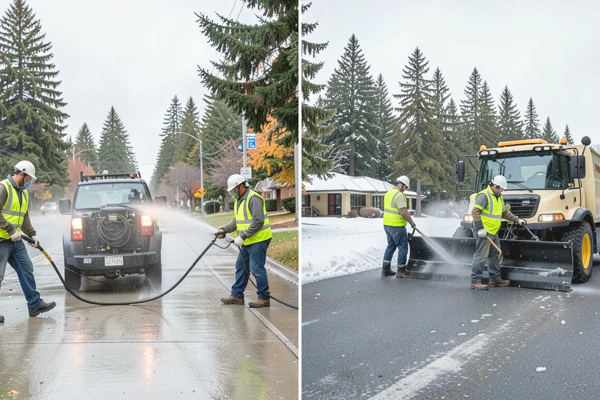 Basketball Court Cleaning in Burien, King County, WA - Inspect surface coating, key paint, and drainage conditions