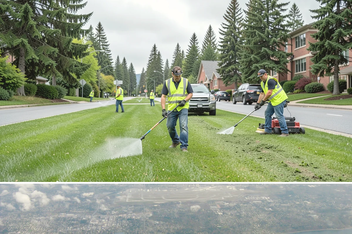 Basketball Court Cleaning in Burien, King County, WA - Cleaning is most effective from spring through fall, with a pre-season wash recommended before summer programming begins.
