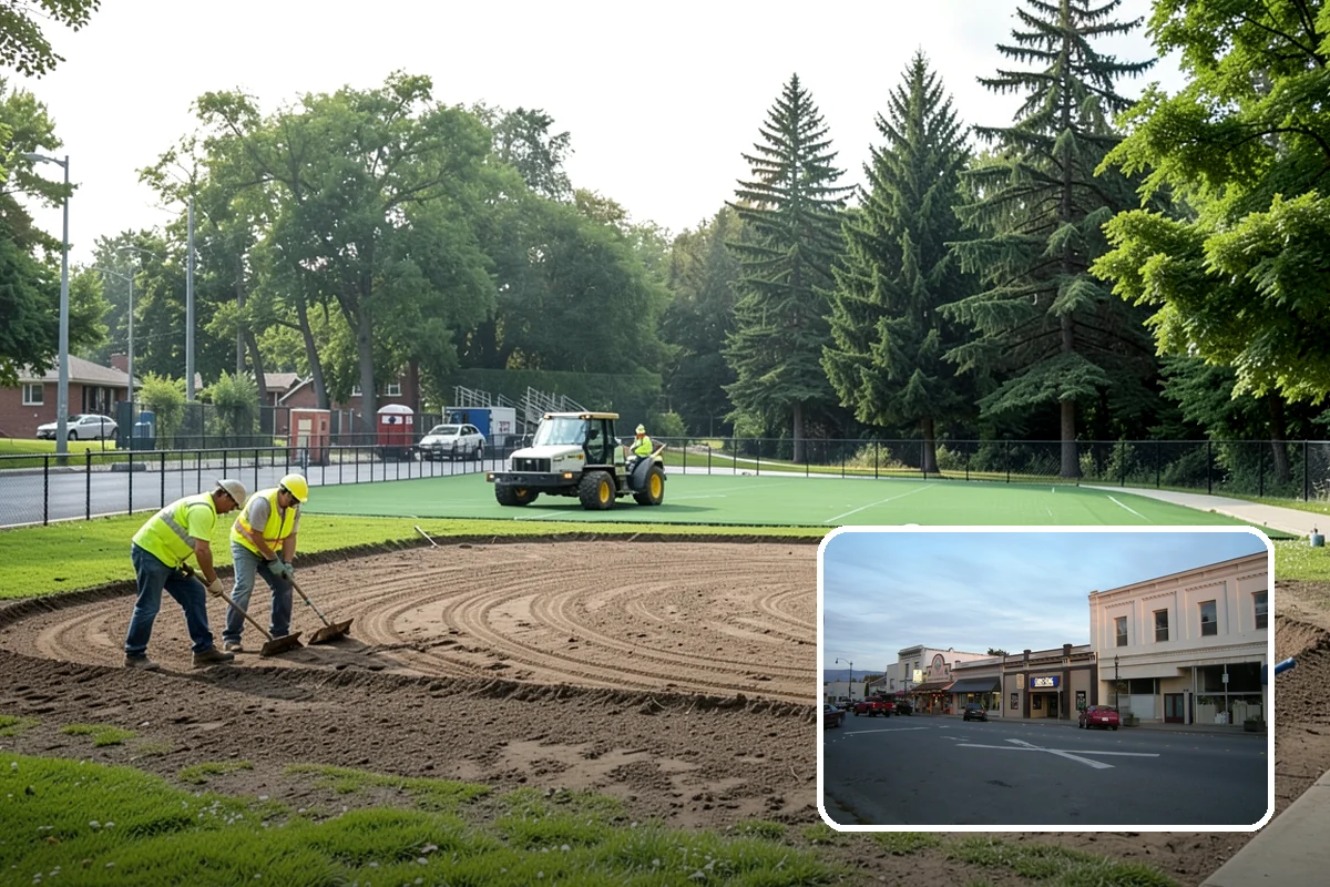 Basketball Court Cleaning in Burlington, Skagit County, WA - Restores slip resistance on moisture-prone outdoor surfaces