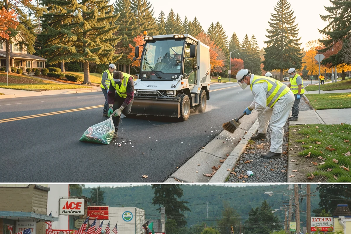 Basketball Court Cleaning in Carnation, King County, WA - Cleaning is most effective from spring through fall, with a pre-season wash recommended before summer programming begins.