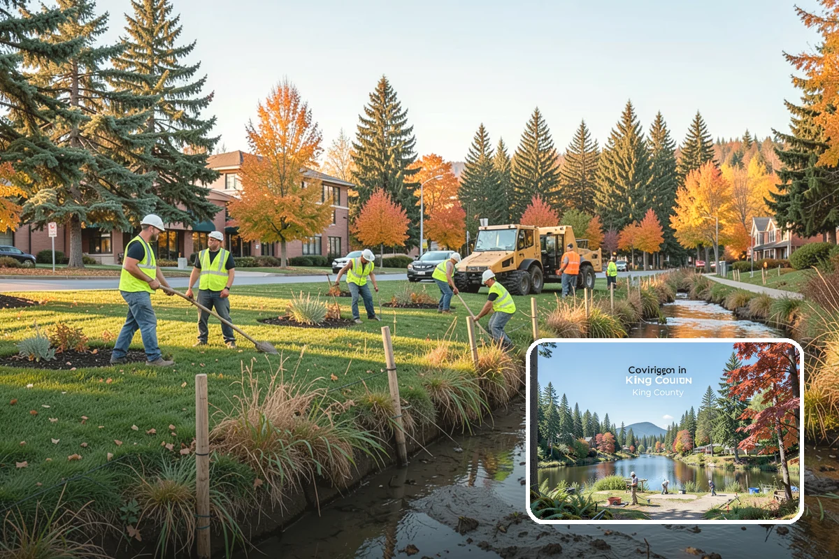 Basketball Court Cleaning in Covington, King County, WA - Restores slip resistance on moisture-prone outdoor surfaces