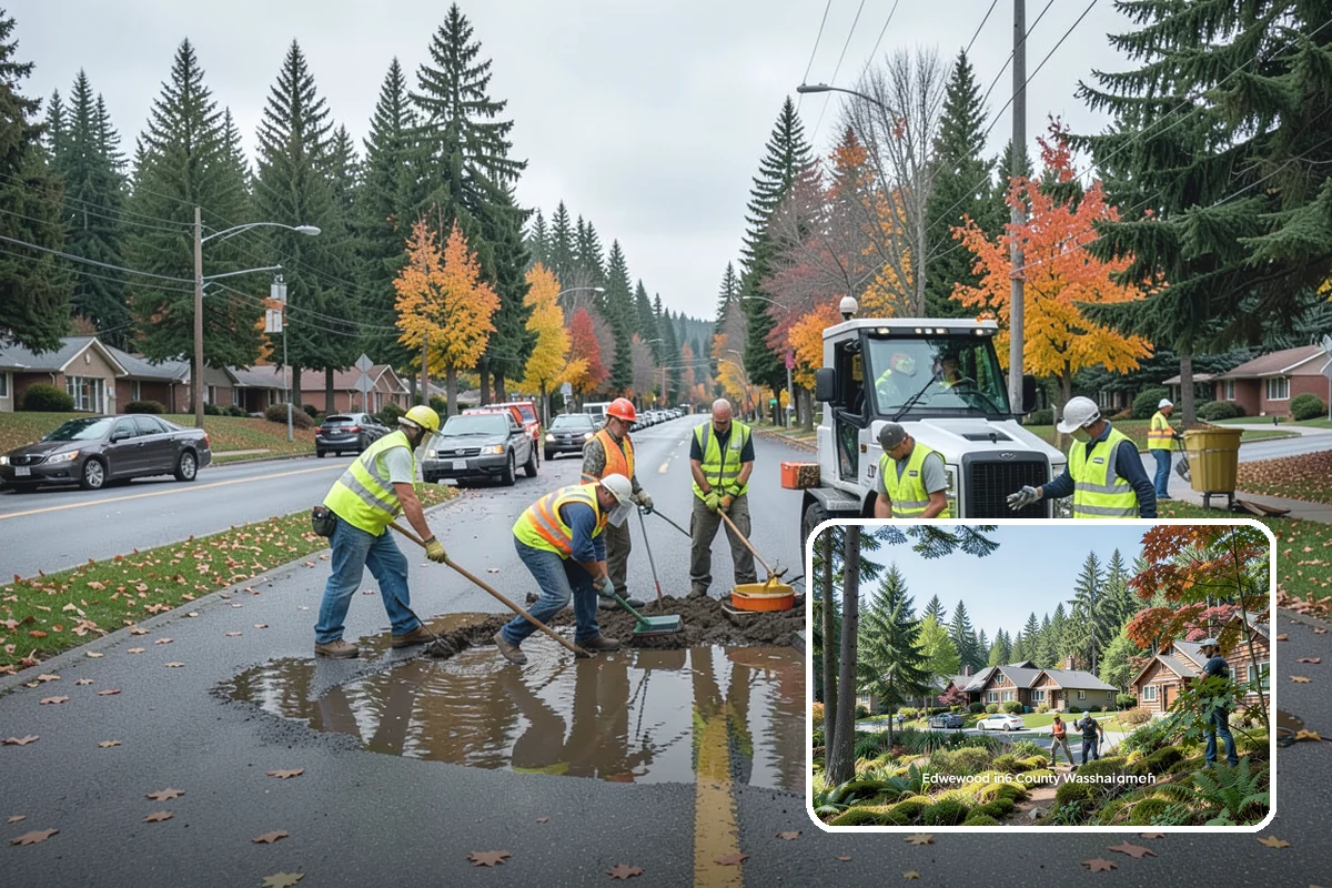 Basketball Court Cleaning in Edgewood, Pierce County, WA - Restores slip resistance on moisture-prone outdoor surfaces