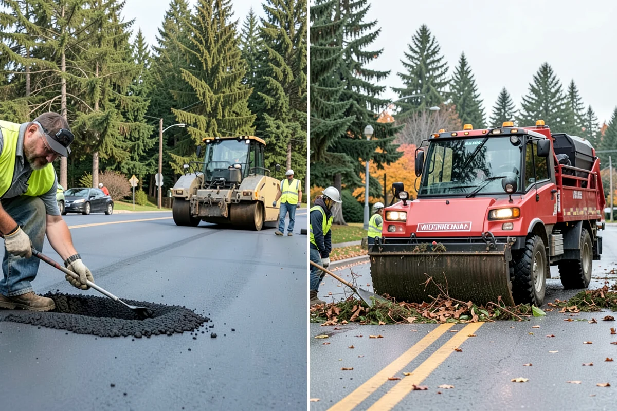 Basketball Court Cleaning in Federal Way, King County, WA - Inspect surface coating, key paint, and drainage conditions