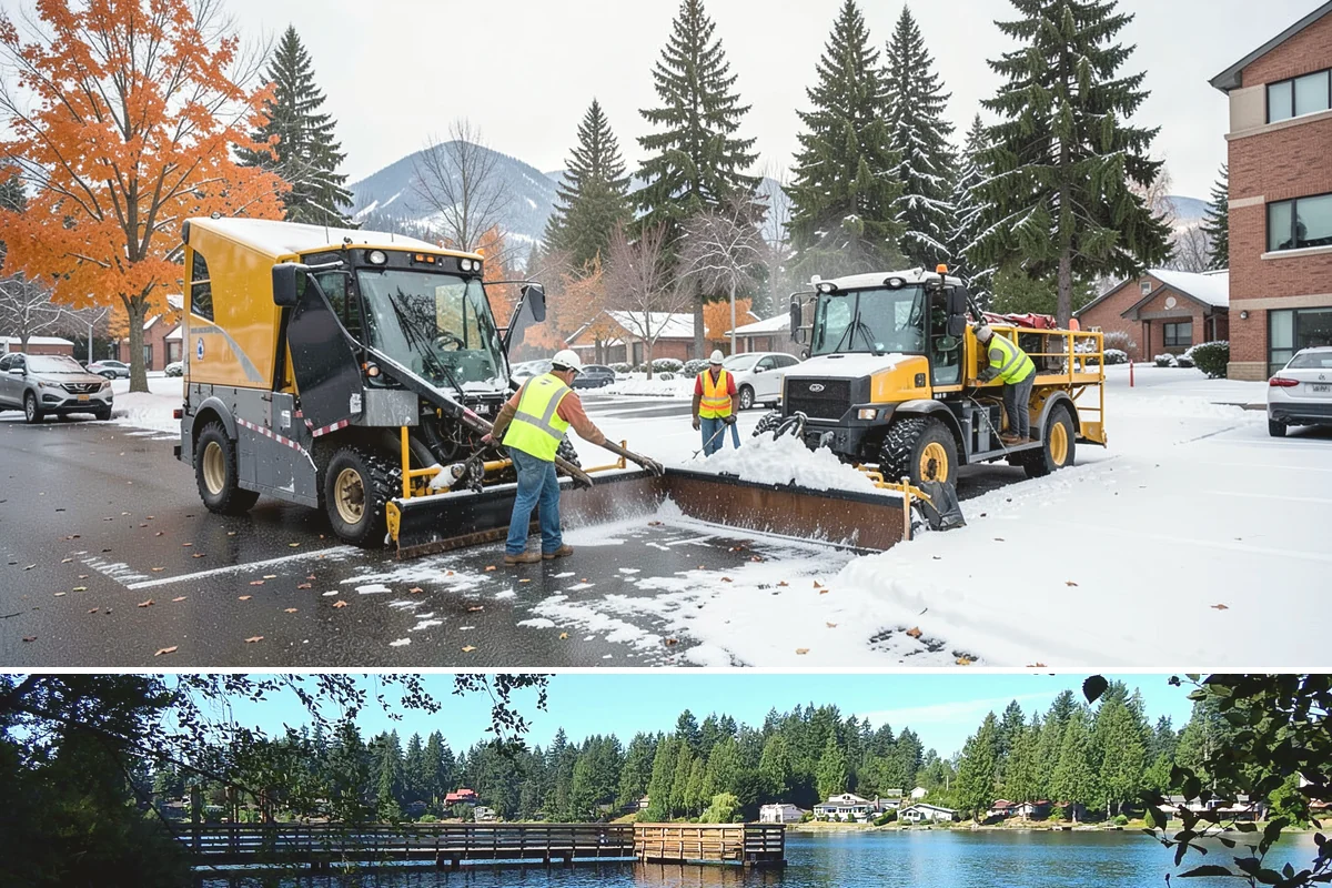 Basketball Court Cleaning in Federal Way, King County, WA - Cleaning is most effective from spring through fall, with a pre-season wash recommended before summer programming begins.