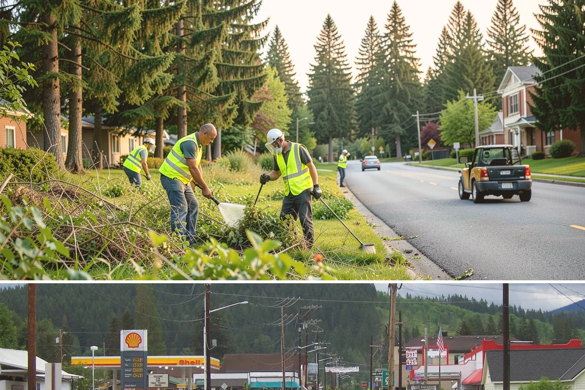Basketball Court Cleaning in Granite Falls, Snohomish County, WA - Cleaning is most effective from spring through fall, with a pre-season wash recommended before summer programming begins.