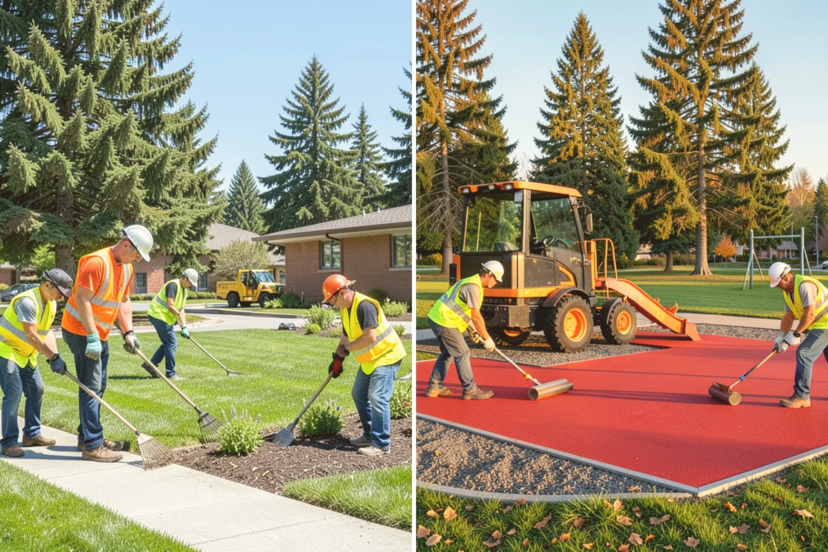 Basketball Court Cleaning in Index, Snohomish County, WA - Inspect surface coating, key paint, and drainage conditions