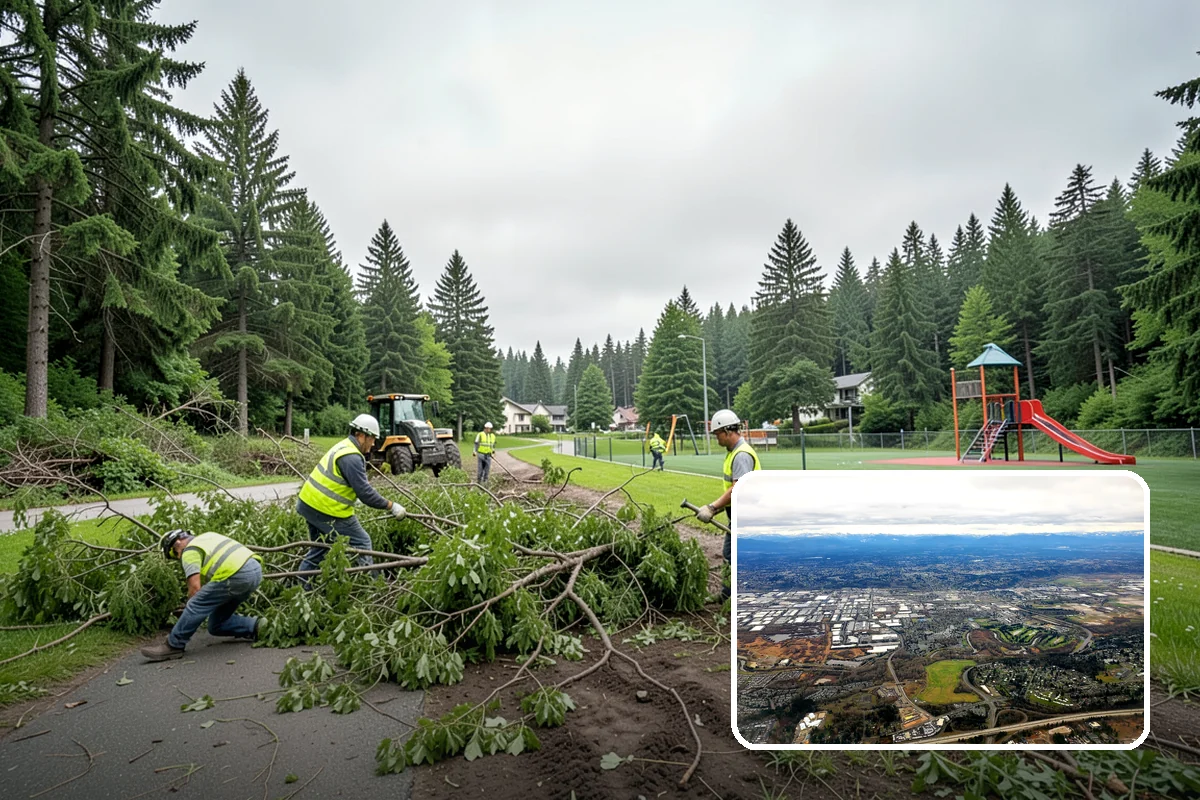 Basketball Court Cleaning in Kent, King County, WA - Restores slip resistance on moisture-prone outdoor surfaces