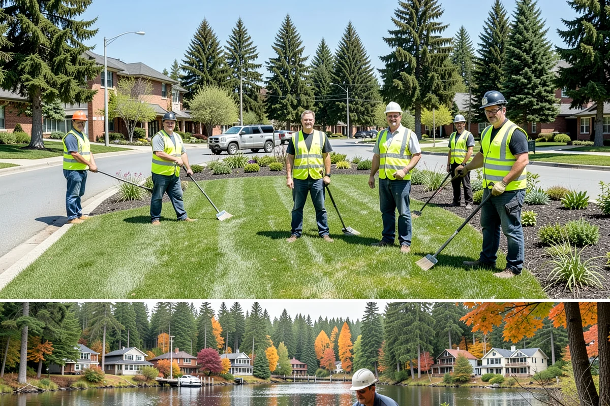 Basketball Court Cleaning in La Conner, Skagit County, WA - Cleaning is most effective from spring through fall, with a pre-season wash recommended before summer programming begins.