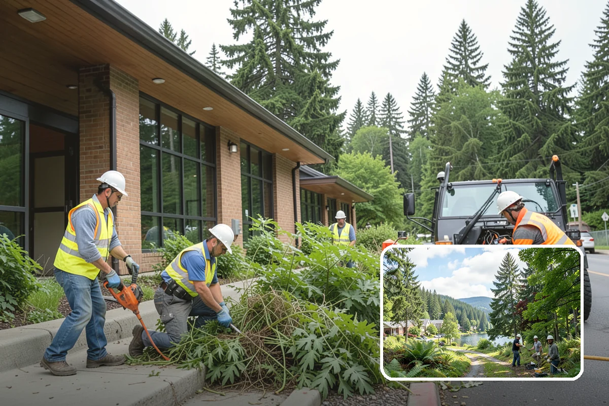 Basketball Court Cleaning in Lake Forest Park, King County, WA - Restores slip resistance on moisture-prone outdoor surfaces