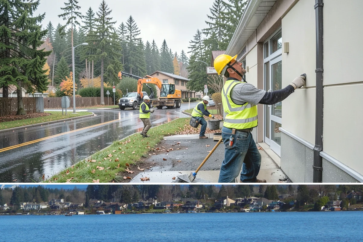 Basketball Court Cleaning in Lake Stevens, Snohomish County, WA - Cleaning is most effective from spring through fall, with a pre-season wash recommended before summer programming begins.