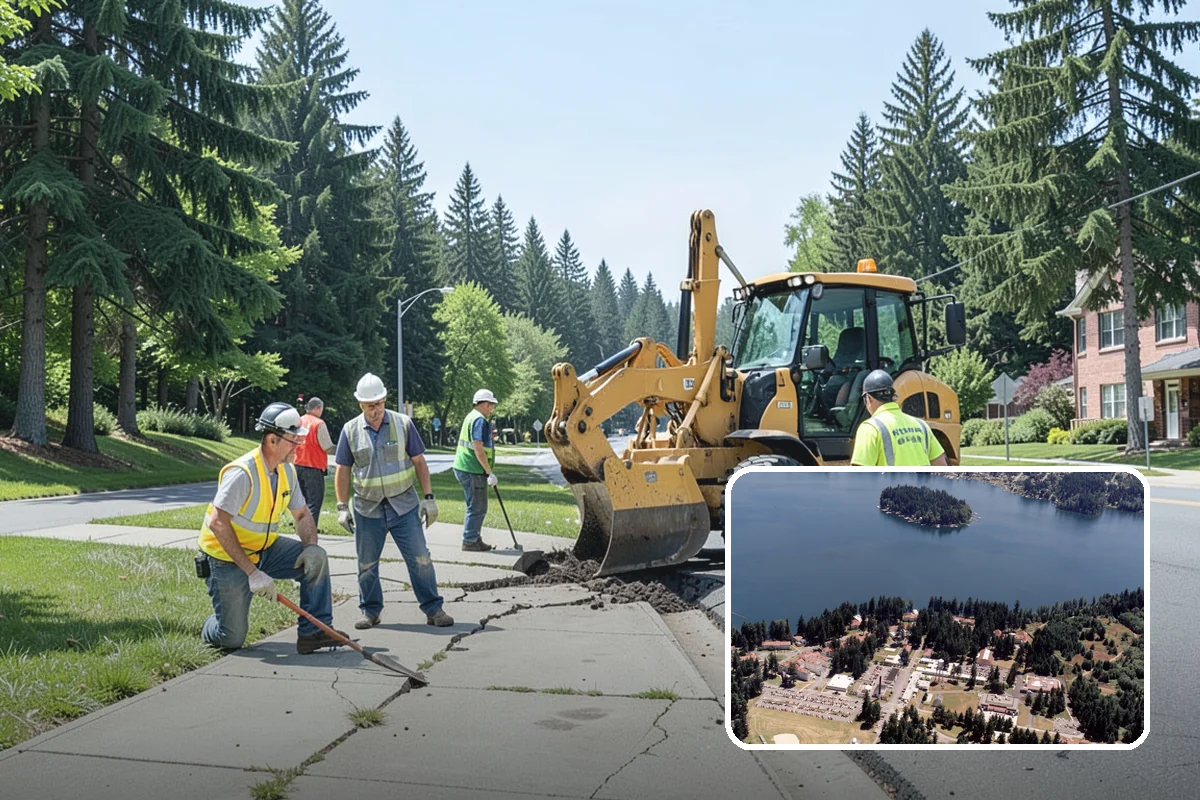 Basketball Court Cleaning in Lakewood, Pierce County, WA - Restores slip resistance on moisture-prone outdoor surfaces
