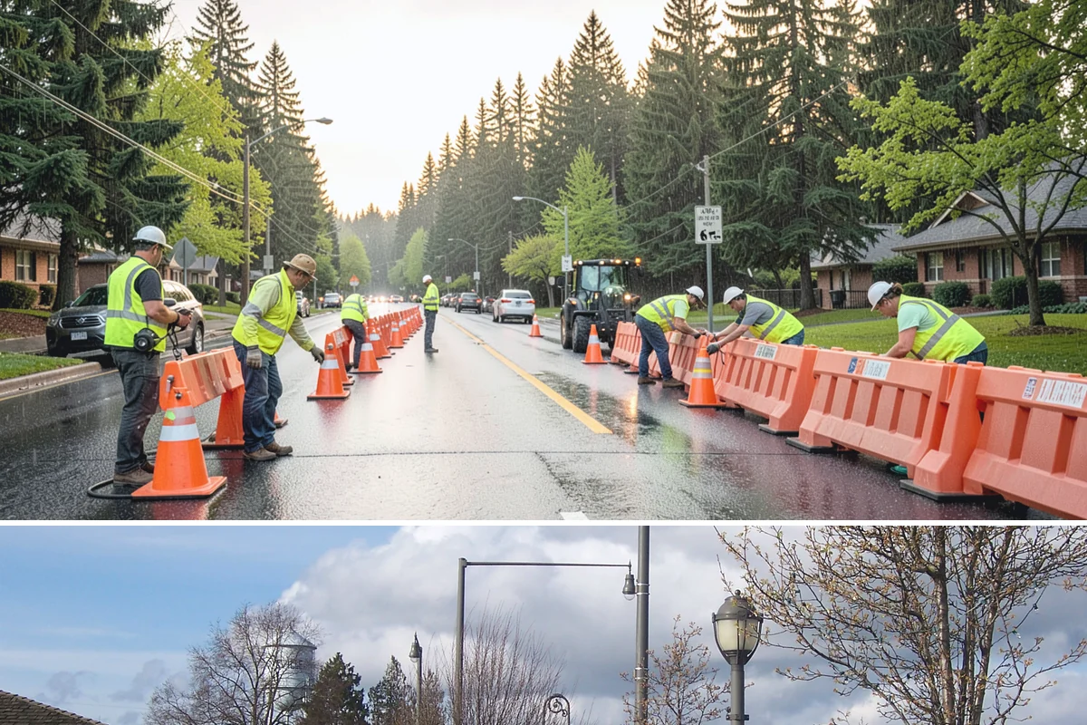 Basketball Court Cleaning in Marysville, Snohomish County, WA - Cleaning is most effective from spring through fall, with a pre-season wash recommended before summer programming begins.