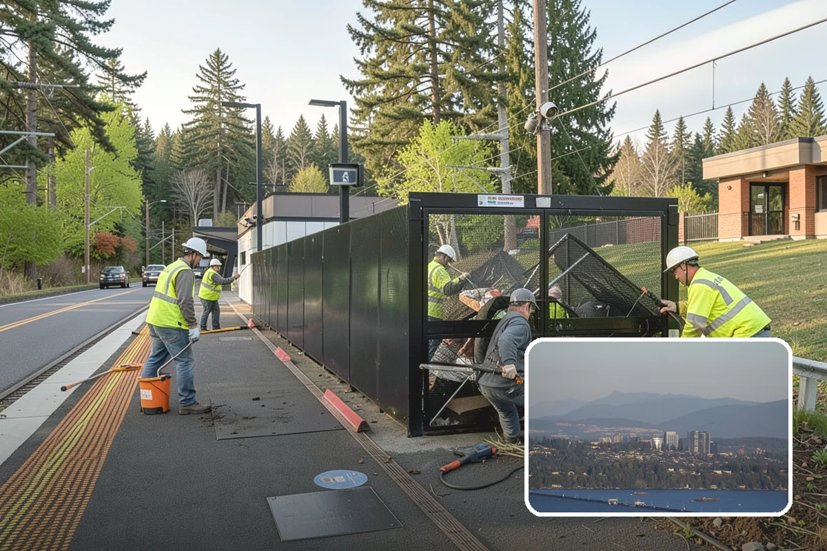 Basketball Court Cleaning in Medina, King County, WA - Restores slip resistance on moisture-prone outdoor surfaces
