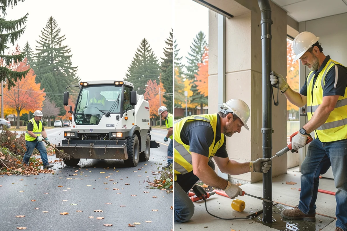 Basketball Court Cleaning in Mercer Island, King County, WA - Inspect surface coating, key paint, and drainage conditions