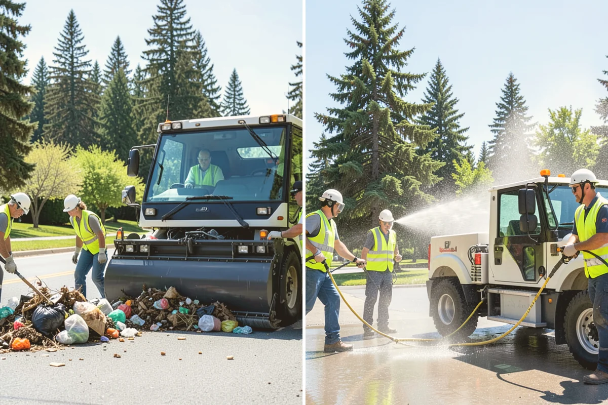 Basketball Court Cleaning in Milton, King County, WA - Inspect surface coating, key paint, and drainage conditions