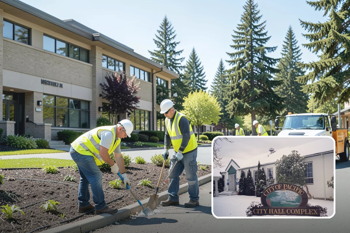 Basketball Court Cleaning in Pacific, King County, WA - Restores slip resistance on moisture-prone outdoor surfaces