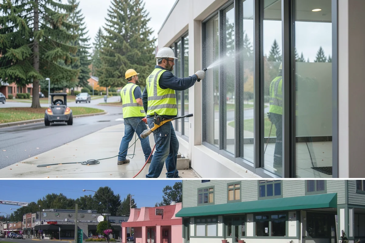 Basketball Court Cleaning in Snoqualmie, King County, WA - Cleaning is most effective from spring through fall, with a pre-season wash recommended before summer programming begins.