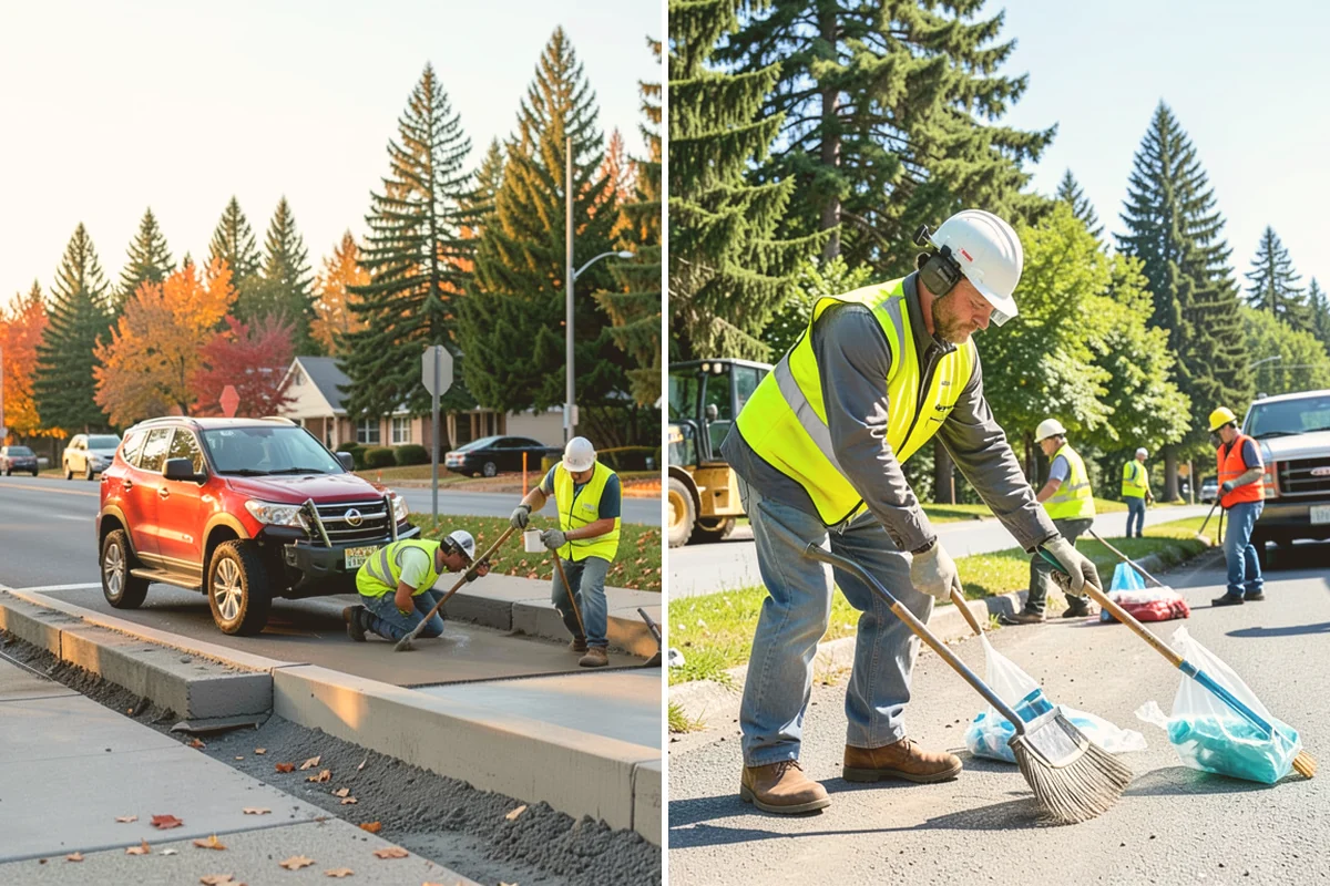 Basketball Court Cleaning in Stanwood, Snohomish County, WA - Inspect surface coating, key paint, and drainage conditions