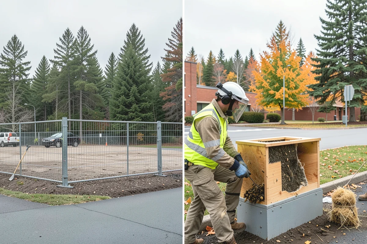 Basketball Court Cleaning in Tacoma, Pierce County, WA - Inspect surface coating, key paint, and drainage conditions