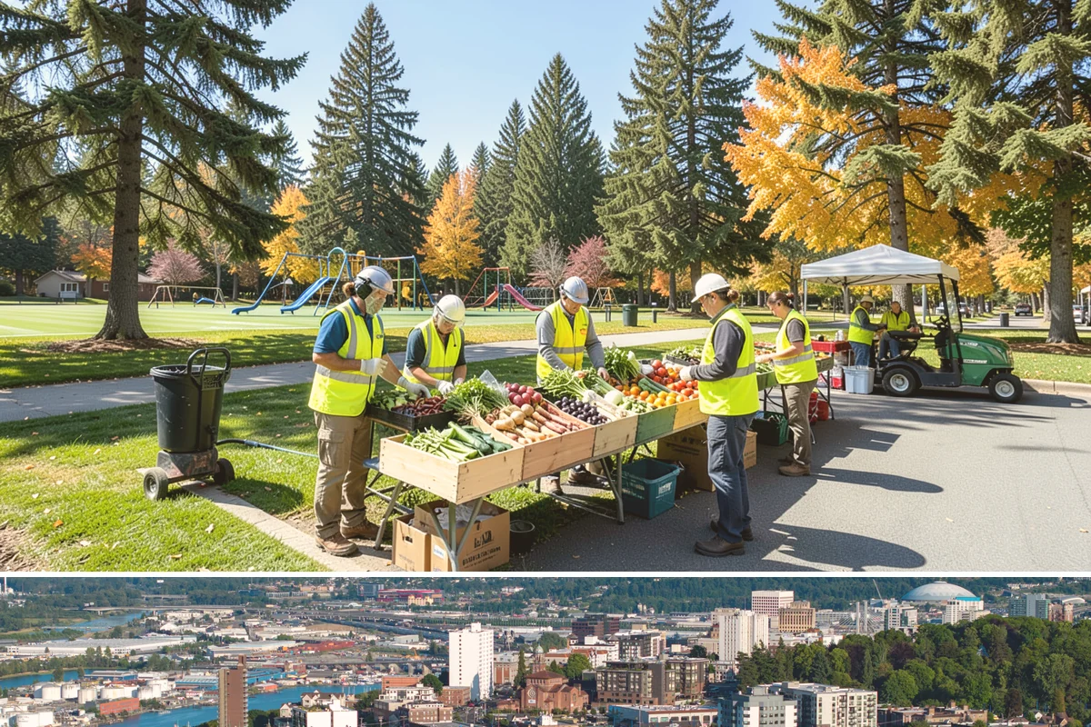 Basketball Court Cleaning in Tacoma, Pierce County, WA - Cleaning is most effective from spring through fall, with a pre-season wash recommended before summer programming begins.
