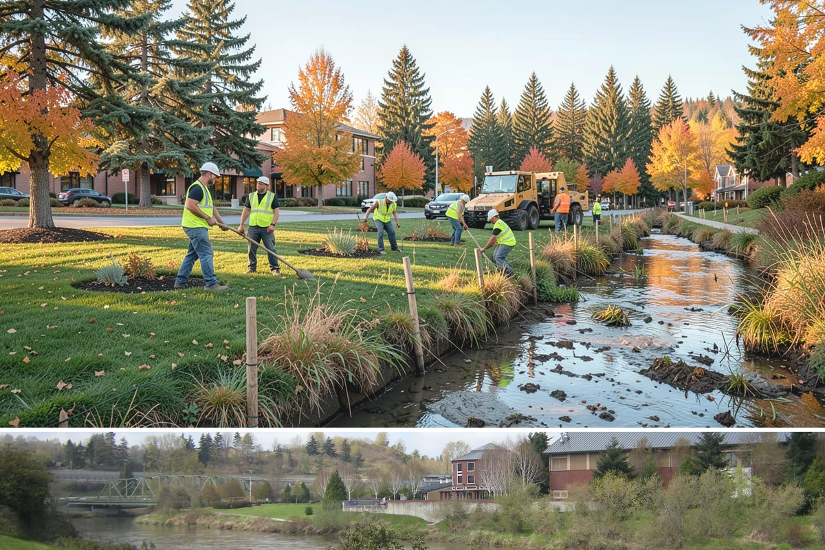 Basketball Court Cleaning in Tukwila, King County, WA - Cleaning is most effective from spring through fall, with a pre-season wash recommended before summer programming begins.