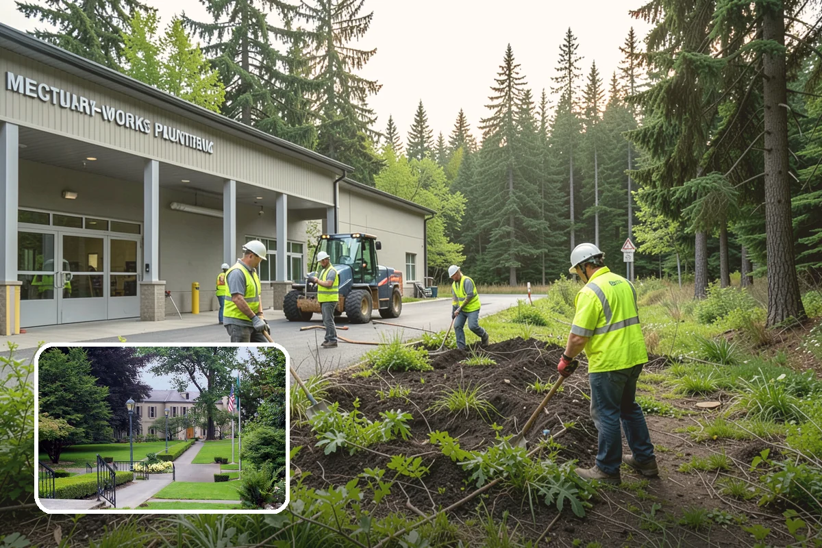 Basketball Court Cleaning in Woodinville, King County, WA - Restores slip resistance on moisture-prone outdoor surfaces
