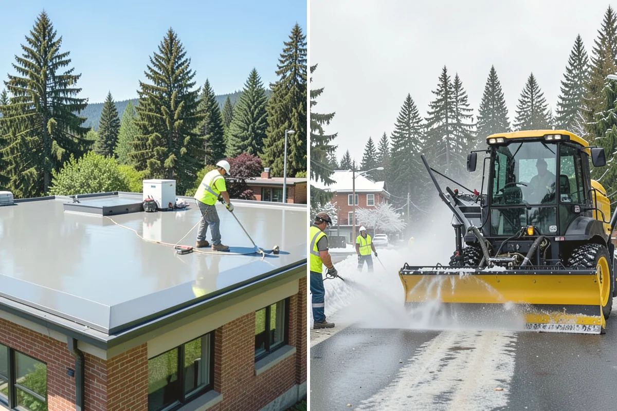 Basketball Court Cleaning in Yarrow Point, King County, WA - Inspect surface coating, key paint, and drainage conditions
