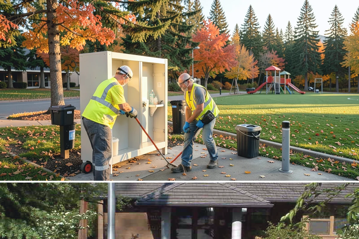 Basketball Court Cleaning in Yarrow Point, King County, WA - Cleaning is most effective from spring through fall, with a pre-season wash recommended before summer programming begins.