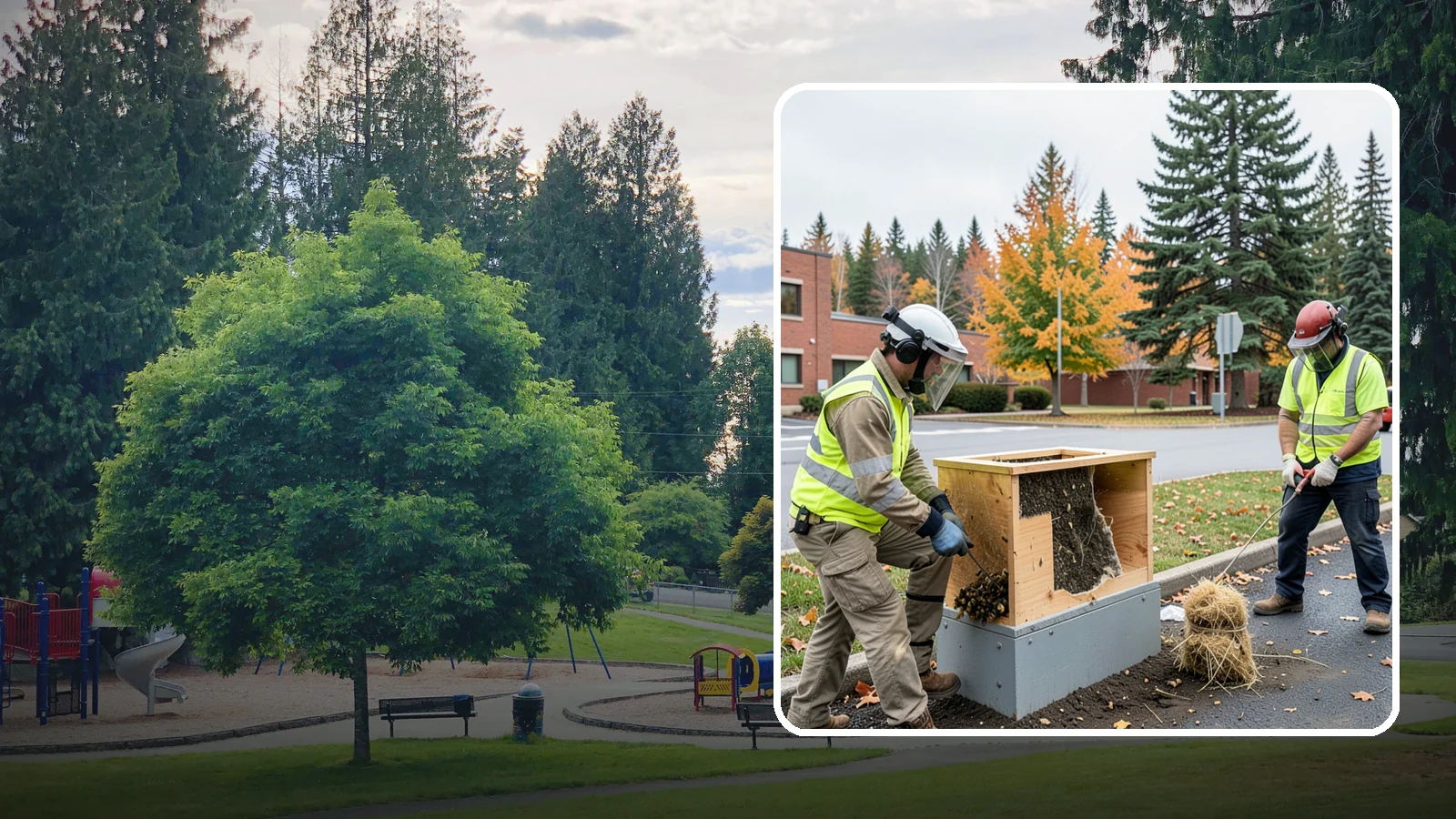 Beehive & Wasp Removal in Bonney Lake, Pierce County, WA - Safe removal of wasp nests and relocation of honey bee colonies from public property.