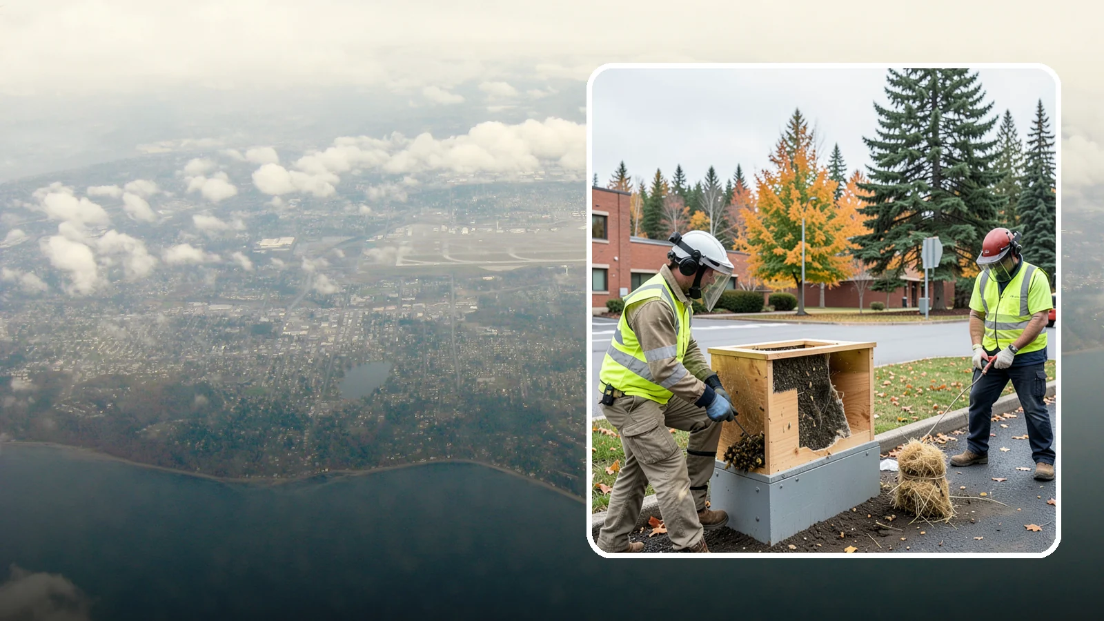 Beehive & Wasp Removal in Burien, King County, WA - Safe removal of wasp nests and relocation of honey bee colonies from public property.