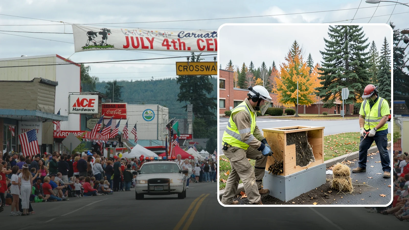 Beehive & Wasp Removal in Carnation, King County, WA - Safe removal of wasp nests and relocation of honey bee colonies from public property.