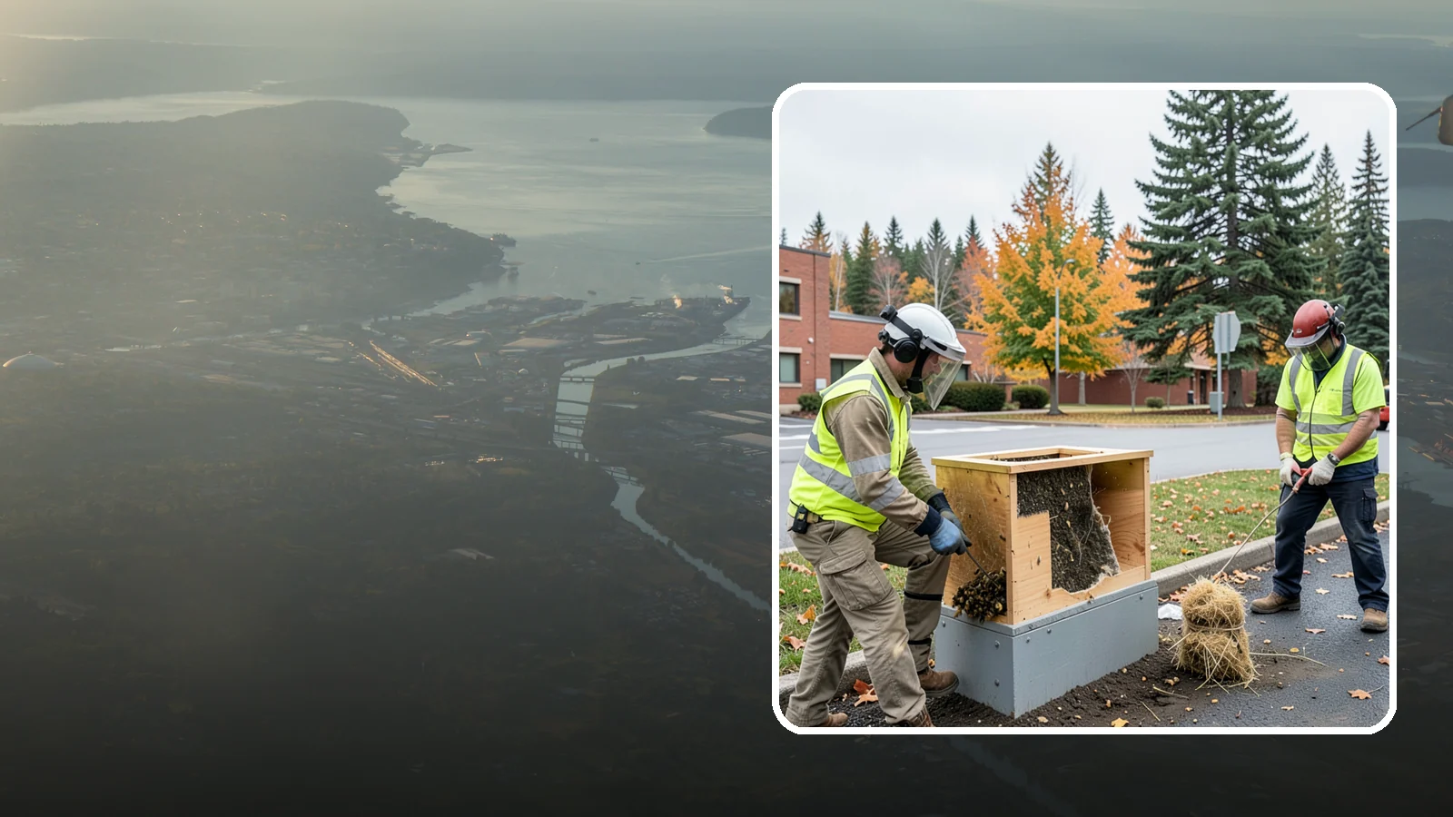Beehive & Wasp Removal in Fife, Pierce County, WA - Safe removal of wasp nests and relocation of honey bee colonies from public property.