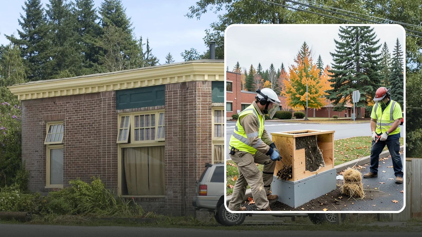 Beehive & Wasp Removal in Hamilton, Skagit County, WA - Safe removal of wasp nests and relocation of honey bee colonies from public property.