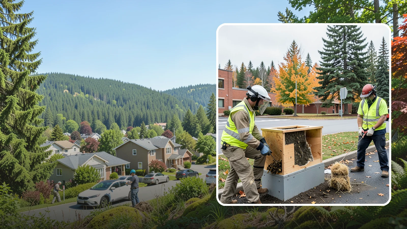 Beehive & Wasp Removal in Index, Snohomish County, WA - Safe removal of wasp nests and relocation of honey bee colonies from public property.