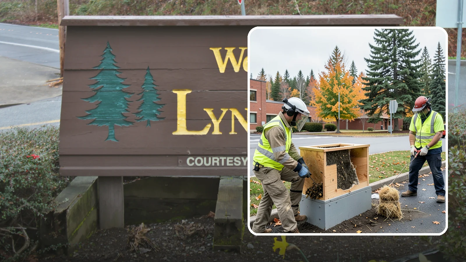 Beehive & Wasp Removal in Lynnwood, Snohomish County, WA - Safe removal of wasp nests and relocation of honey bee colonies from public property.
