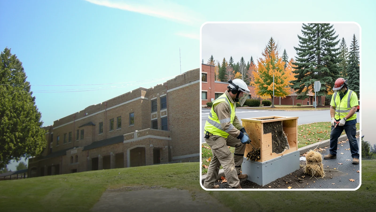 Beehive & Wasp Removal in Maple Valley, King County, WA - Safe removal of wasp nests and relocation of honey bee colonies from public property.