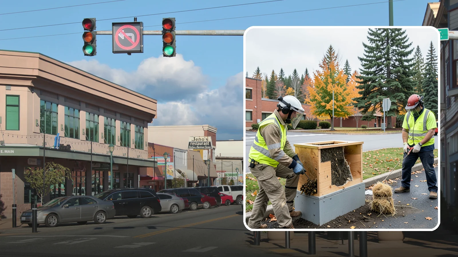 Beehive & Wasp Removal in Monroe, Snohomish County, WA - Safe removal of wasp nests and relocation of honey bee colonies from public property.