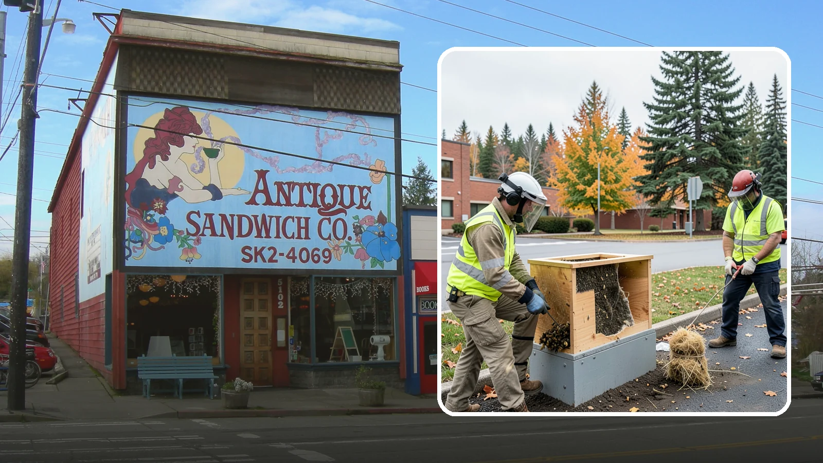 Beehive & Wasp Removal in Ruston, Pierce County, WA - Safe removal of wasp nests and relocation of honey bee colonies from public property.